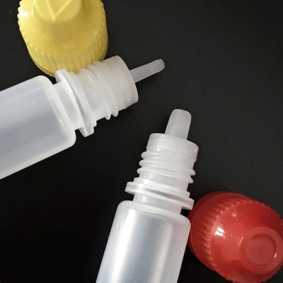 তরল প্লাস্টিকের ড্রপপার বোতল 10ml 15ml 20ml 30ml 40ml 50ml 60ml 70ml 100ml 120ml স্ক্রু ক্যাপ সহ ক্ষমতা