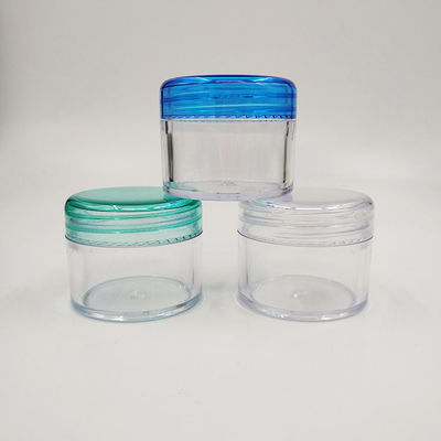 কাস্টমাইজড প্লাস্টিকের কসমেটিক জার 10ml 15ml 30ml 60ml 80ml 100ml 120ml 150ml কাস্টমাইজড প্যাকেজিং