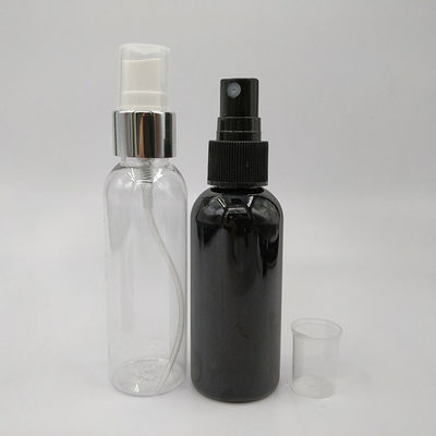 স্বচ্ছ পিইটি প্লাস্টিক স্প্রে বোতল 10ml 15ml 30ml 50ml 60m 70ml 100ml 200ml 500ml টেকসই এবং স্বচ্ছ
