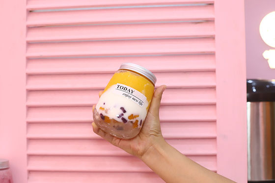 উচ্চ ক্ষমতার দুধ চা বোতল হ্যান্ডেল 120ml 250ml 350ml 500ml 1000ml সঙ্গে কাস্টমাইজড