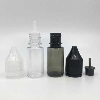 10ml 15ml 30ml 60ml 80ml 100ml ই লিকুইড বোতল চাইল্ডপ্রুফ নেক টাইপ এবং কাস্টমাইজেশন প্রিন্টিং কালার সহ