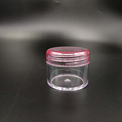 মসৃণ পৃষ্ঠতল কাস্টমাইজড লোগো প্লাস্টিক কসমেটিক জার, কাস্টমাইজড প্রিন্টিং এবং সারফেস সহ