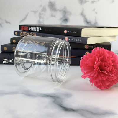 Customization Logo Plastic Jars Durable and Aluminum Foil Sealing