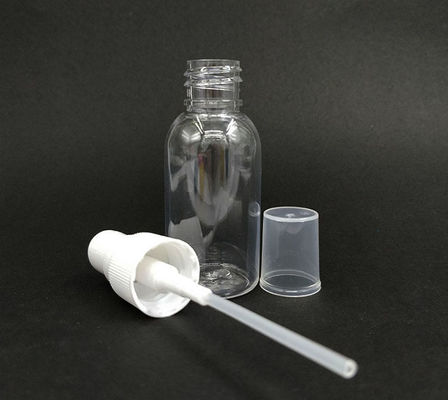 পেশাদার স্প্রে করার জন্য মসৃণ পৃষ্ঠের পিইটি স্প্রে বোতল কালো সবুজ বা স্বচ্ছ