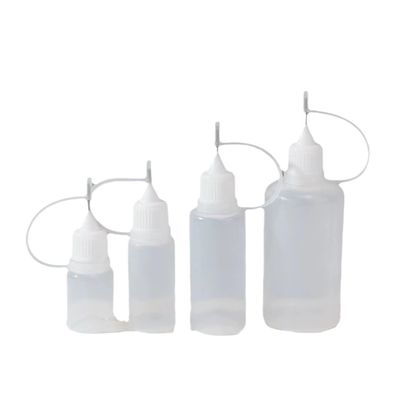 ই-তরল প্যাকেজিংয়ের জন্য স্বচ্ছ কালো স্ক্রু ক্যাপ ই তরল বোতল