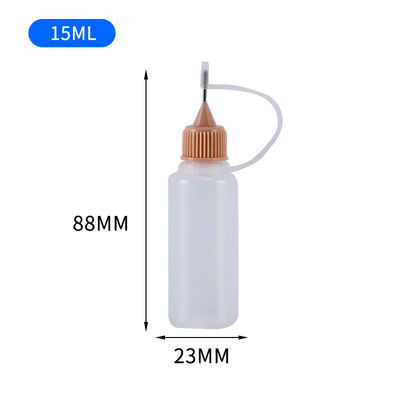 ই-তরল প্যাকেজিংয়ের জন্য স্বচ্ছ কালো স্ক্রু ক্যাপ ই তরল বোতল