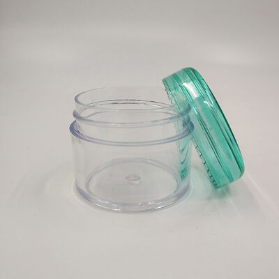 প্লাস্টিকের ঢাকনা প্লাস্টিকের জার কন্টেইনারগুলি 100 ব্যাস কাস্টমাইজেশন লোগো বাল্ক প্যাকেজিং এবং সুরক্ষিত পণ্য সংরক্ষণের জন্য উপযুক্ত