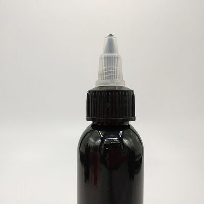মসৃণ পৃষ্ঠ এবং স্ক্রু ক্যাপ সিলিং টাইপ দিয়ে ডিজাইন করা গ্লাস প্লাস্টিকের ড্রপার বোতল যা তরল ফুটো হওয়া থেকে রক্ষা করে
