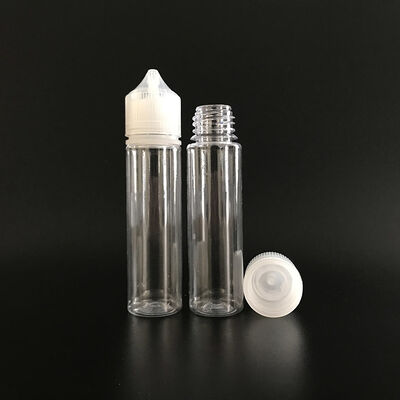 স্ক্রিন প্রিন্টিং সারফেস হ্যান্ডলিং এবং কাস্টমাইজেশন প্রিন্টিং কালার সমন্বিত স্বচ্ছ কালো ই-লিকুইড বোতল, যা ভ্যাপ পণ্যের প্যাকেজিংয়ের জন্য আদর্শ