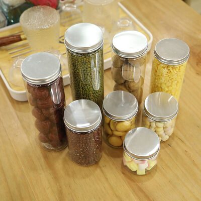 100 ব্যাসের প্লাস্টিকের জার কন্টেইনারগুলি চাপ সংবেদনশীল সিলিং সরবরাহ করে নিরাপদ বন্ধ এবং বর্ধিত বালুচর জীবন সরবরাহ করে