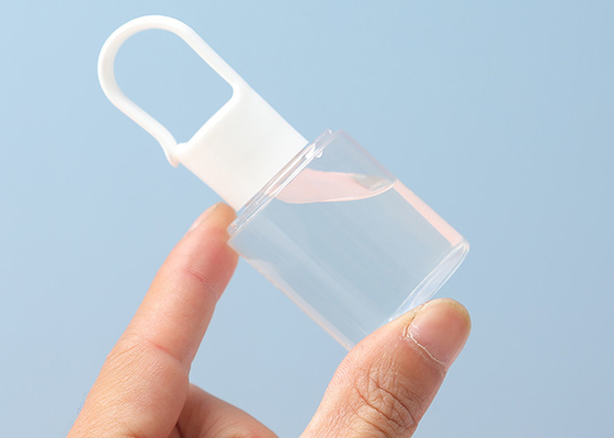 BPA ফ্রি কীচেন স্কুইজ বোতল 60ml 30ml ভ্রমণের বোতল