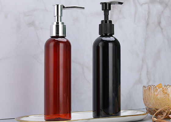 200ml 240ml প্লাস্টিক PET পাম্প বোতল সঙ্গে পাম্প ডিসপেনসার BPA বিনামূল্যে