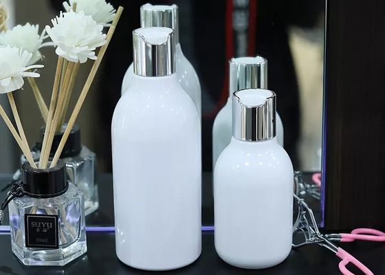 এসএস পাম্প সহ OD 21mm 22mm খালি মেকআপ প্লাস্টিক লোশন বোতল