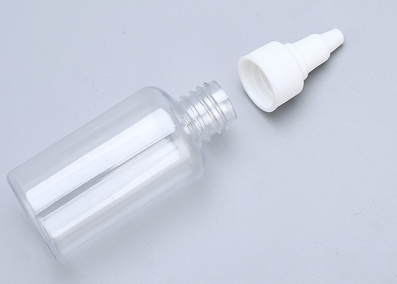 এসেনশিয়াল অয়েল 50ml 30ml ক্লিয়ার প্লাস্টিক ড্রপার বোতল স্ক্রিন প্রিন্টিং