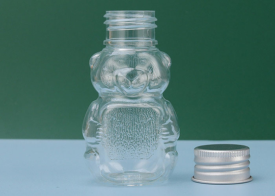 অ্যালুমিনিয়াম ক্যাপ সহ দুধ চায়ের জন্য 30ml প্লাস্টিক পানীয় PET বোতল