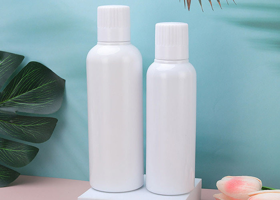 ক্যাপ সহ 240ml 330ml পুনঃব্যবহারযোগ্য প্লাস্টিক মাউথওয়াশ বোতল
