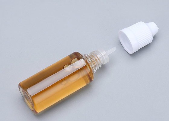 ISO9001 রাউন্ড প্লাস্টিক ড্রপার ই লিকুইড বোতল 5ml 8ml 10ml