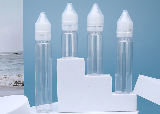10ml 30ml Vape প্লাস্টিক ই লিকুইড বোতল সহ চাইল্ডপ্রুফ ঢাকনা