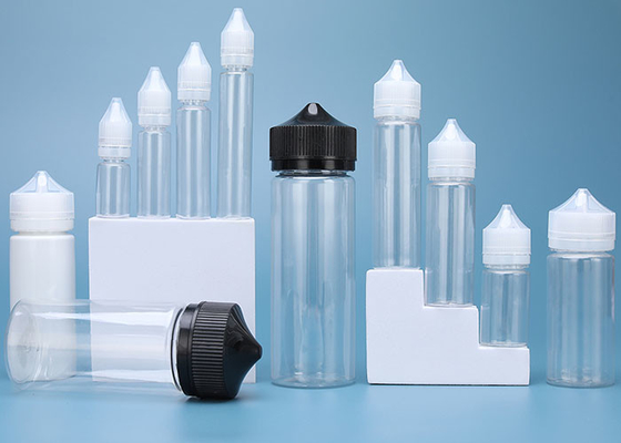 H 65.5mm E লিকুইড বোতল V2 100ml খালি আই ড্রপ কন্টেইনার