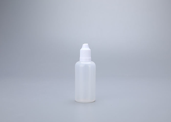 30ml 50ml E তরল বোতল ট্যাম্পারপ্রুফ ক্যাপ PE প্লাস্টিকের বোতল