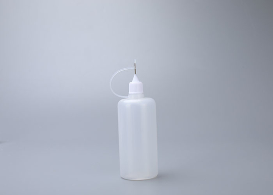 50ml স্কুইজেবল প্লাস্টিক ওয়াশিং আপ লিকুইড বোতল স্টিল নিডেল ড্রপার দিয়ে পুনরায় ব্যবহারযোগ্য
