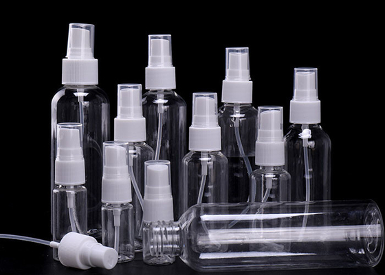 খালি প্লাস্টিকের কসমেটিক স্প্রে বোতল 30ml 50ml 100ml