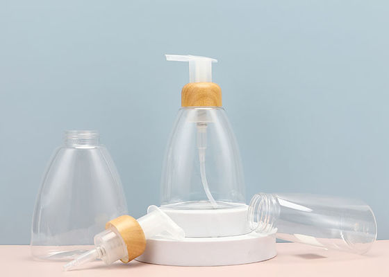 PET Foam Dispensing Bottle White Refillable Container Designed for Dispensing of Foam Soap Sanitizer and Cleaning Liquids