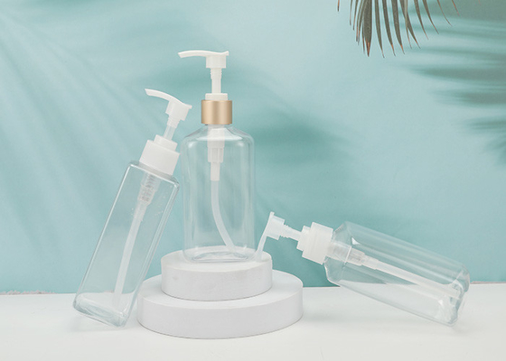 সাদা খালি 50ml স্প্রে প্লাস্টিক বোস্টন গোলাকার পাম্প কসমেটিক পোষা প্রাণী বোতল কসমেটিক প্যাকেজিং জন্য