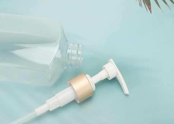 পিইটি প্লাস্টিকের হাত ধোয়ার জন্য 350ml খালি পাম্প শ্যাম্পুর বোতল