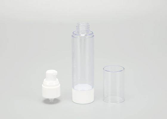 15ml 30ml 50ml সাদা প্লাস্টিক পাম্প বোতল রিফিলযোগ্য ফোরলশন