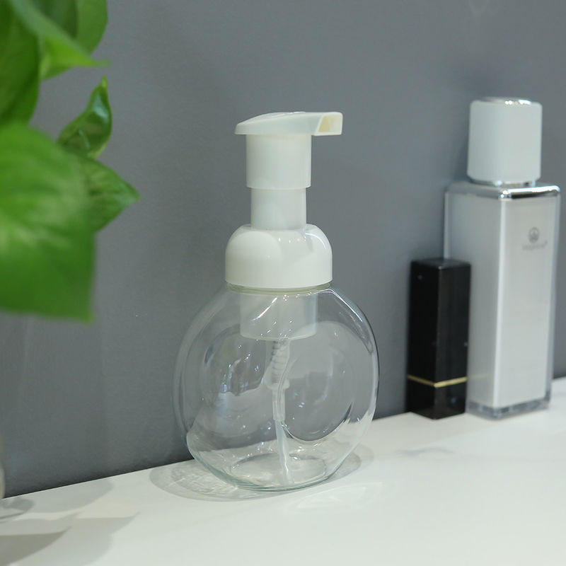 PP Cap Material Foam Refillable Bottle Featuring Logo Printed Surface Perfect for Cosmetic and Household Liquid Storage