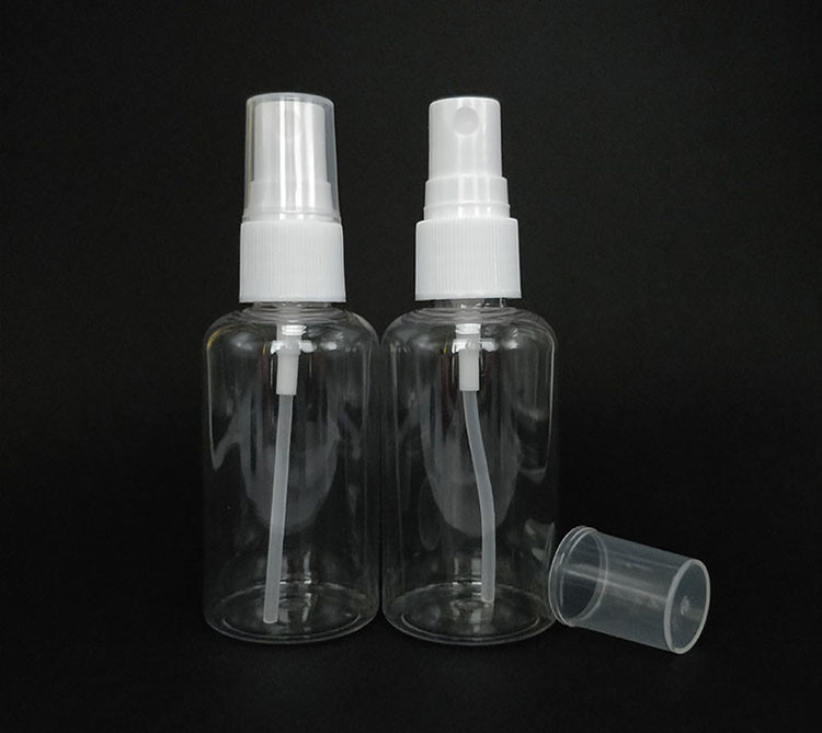 উচ্চ ক্ষমতা 100ml 120ml 150ml 200ml 250ml 500ml স্বচ্ছ সাদা অ্যাম্বার নীল পিইটি প্লাস্টিকের প্রসাধনী প্যাকেজিং স্প্রে বোতল