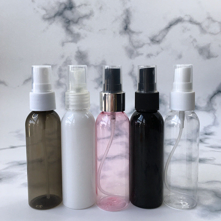 স্বচ্ছ পিইটি প্লাস্টিক স্প্রে বোতল 10ml 15ml 30ml 50ml 60m 70ml 100ml 200ml 500ml টেকসই এবং স্বচ্ছ