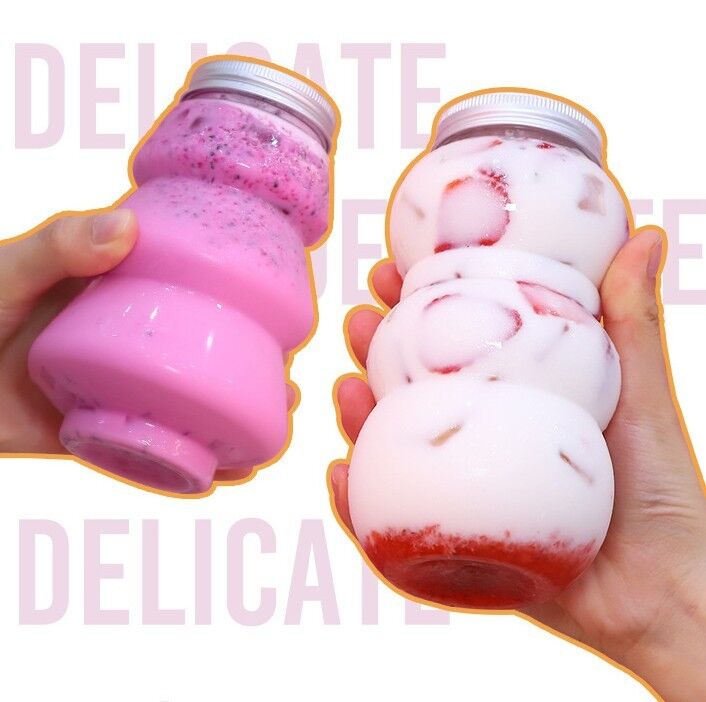 ০৫ কেজি স্ক্রু-অন ঢাকনাযুক্ত বাবাল চা-এর পাত্র, টেকসই স্বচ্ছ প্লাস্টিকের পাত্র, বাবাল চা পানীয় সংরক্ষণ, মিশ্রণ এবং পরিবেশনের জন্য উপযুক্ত