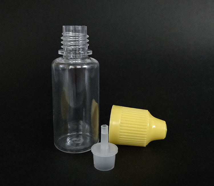Childproof Neck Type E Liquid Bottle Featuring Multiple Capacities 10ml 15ml 30ml 40ml 60ml 80ml 100ml Constructed with PET