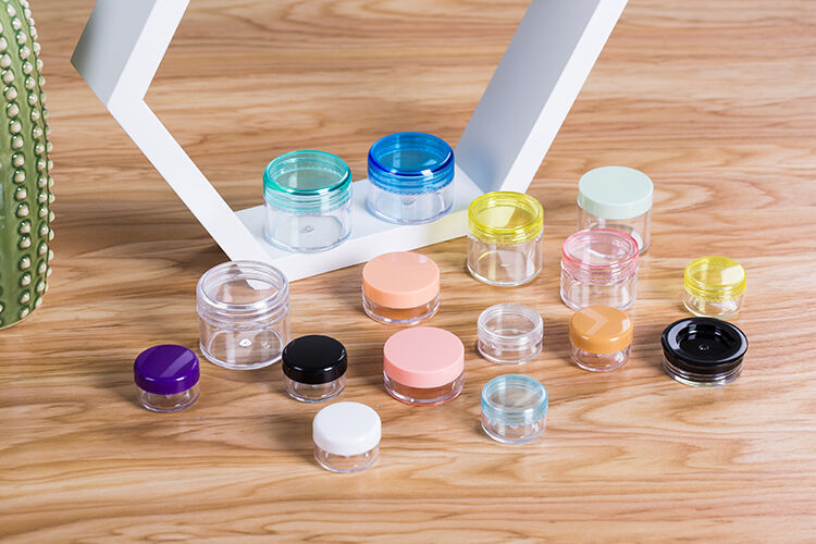 কাস্টমাইজেশন প্রিন্টিং প্লাস্টিক জার কন্টেইনার ওয়াইড মাউথ এয়ারটাইট জার মশলা, ভেষজ, ক্রিম এবং পাউডার সংরক্ষণের জন্য আদর্শ