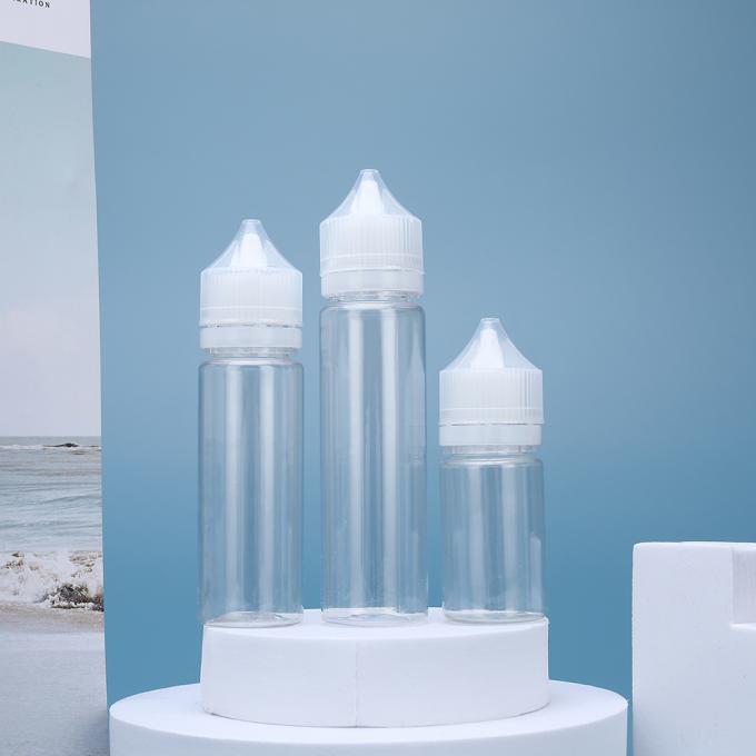 আইএসও ছোট স্ক্রু শীর্ষ প্লাস্টিকের বোতল 10ml 20ml 30ml 50ml 60ml 1