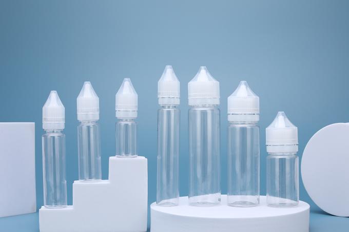 আইএসও ছোট স্ক্রু শীর্ষ প্লাস্টিকের বোতল 10ml 20ml 30ml 50ml 60ml 2