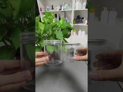 পিইটি প্লাস্টিকের স্টোরেজ জারগুলি সহজেই ছিঁড়ে ফেলা যায়